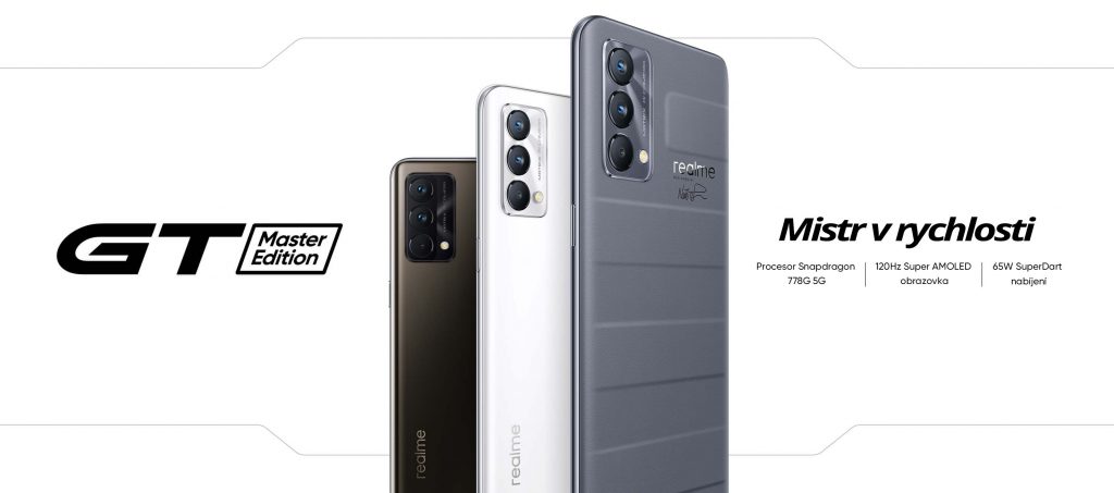 Barvy Realme GT Master