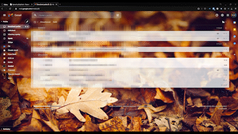 Jak od-odeslat e-mail - animace nastavení Gmailu