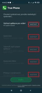 Klepejte na tlačítka Nastavit