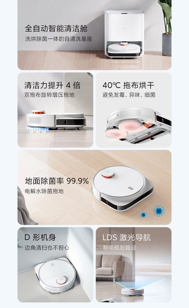 Nový úklidový robot Xiaomi