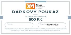 Dárkový poukaz na nejlepší vánoční dárky v hodnotě 500 Kč