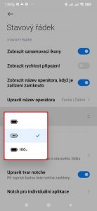 Vyberte jednu ze tří nabízených možností