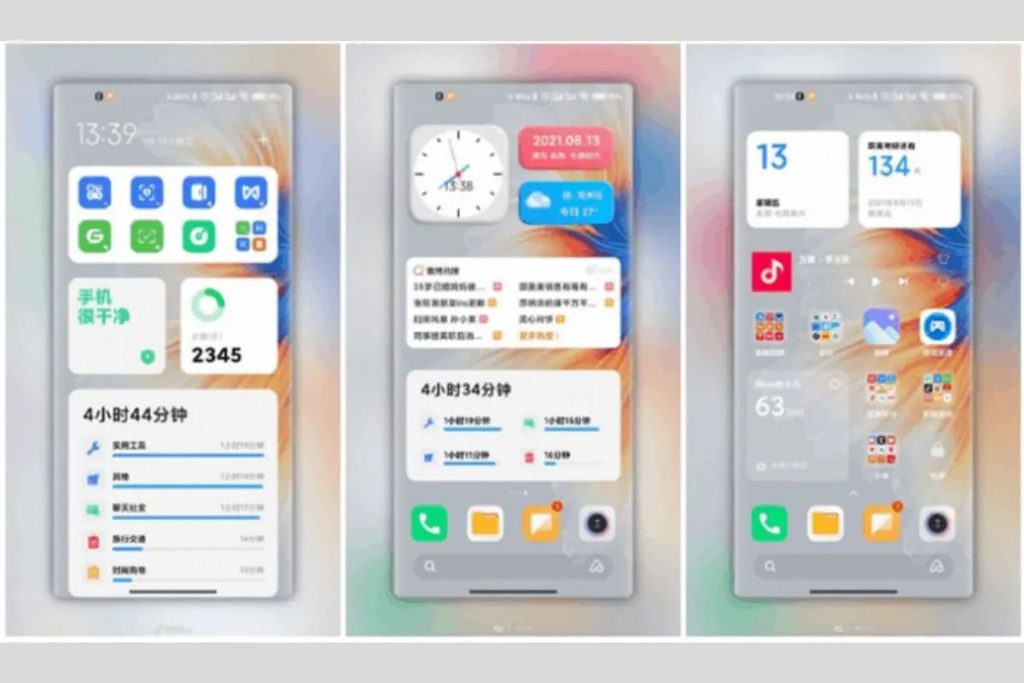 Chytré widgety v MIUI 13