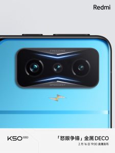 Redmi K50 Gaming - fotomodul