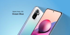 Redmi Note 10 v modré