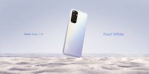 Redmi Note 11S v bílé