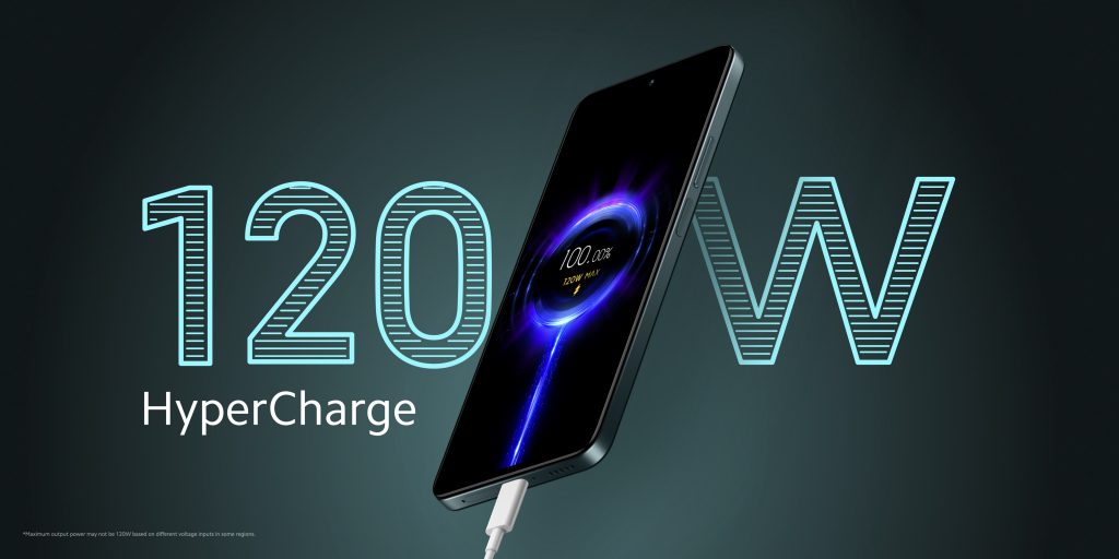 Nabíjení výkonem až 120 wattů