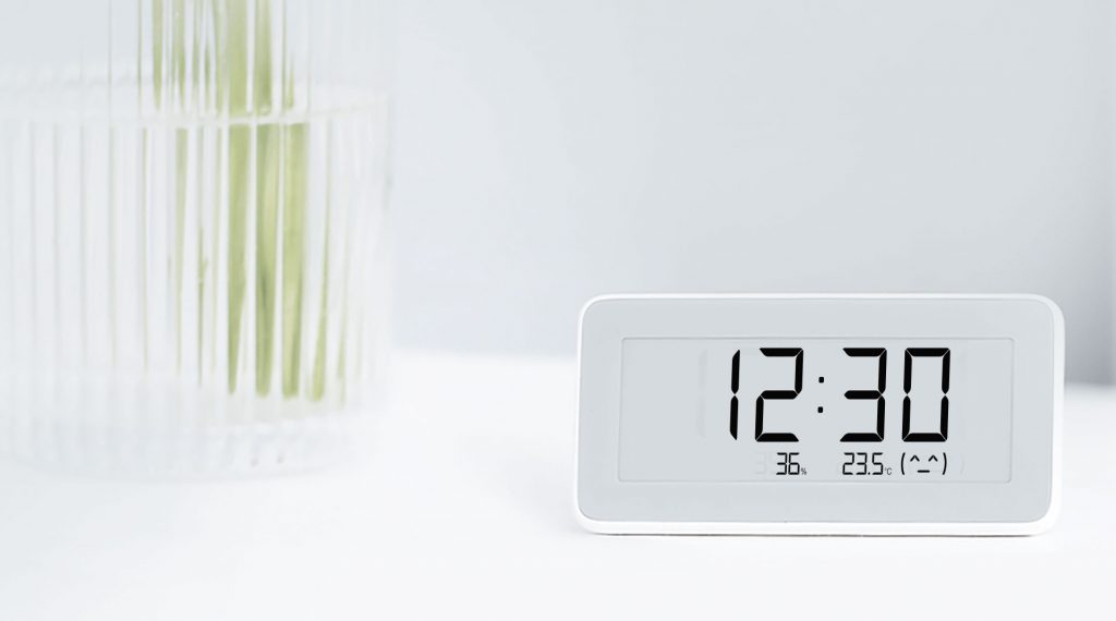 Xiaomi Temperature and Humidity Monitor Clock - hodiny s teploměrem a vlhkoměrem
