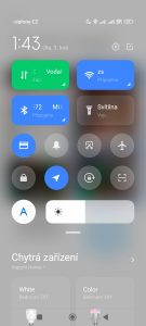 Nová verze Centra ovládání