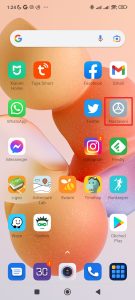 Otevřete systémové Nastavení