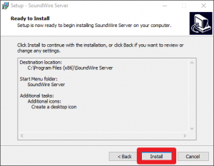 Zahájení instalace