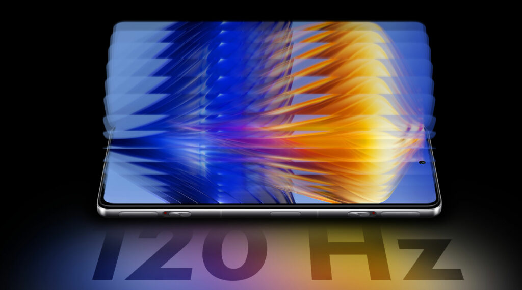 120Hz AMOLED displej