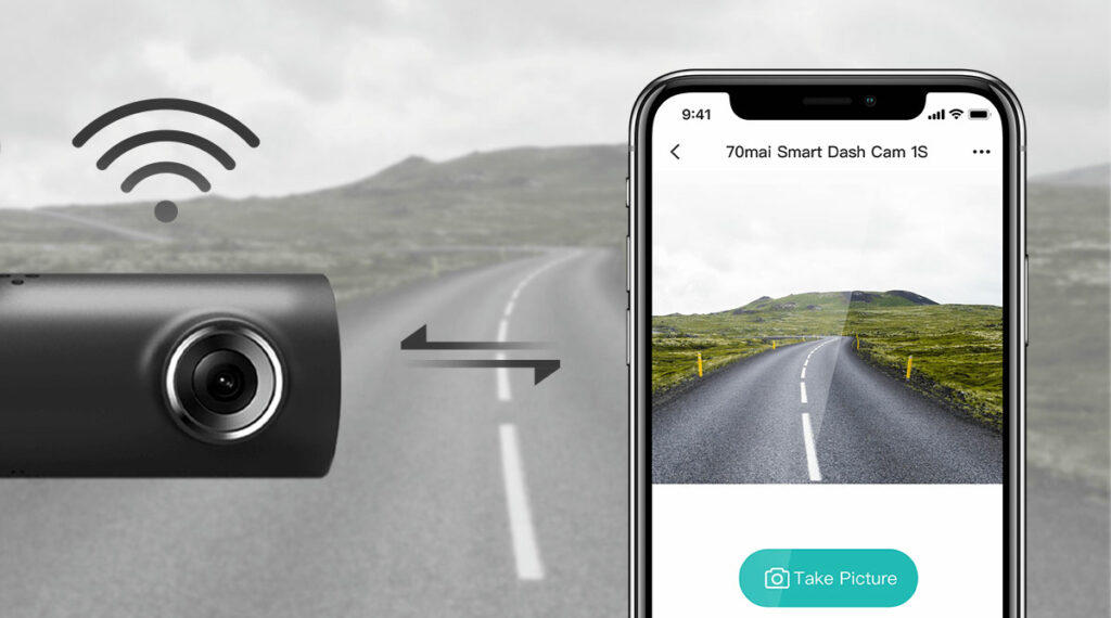 Ke kameře se lze připojit mobilním telefonem