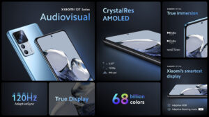 Parametry obrazovky Xiaomi 12T Pro