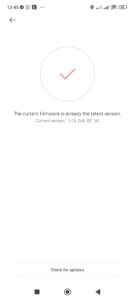 Firmware update