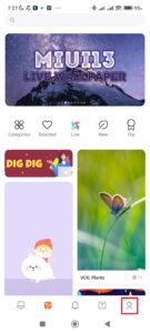 Klepněte na tlačítko s figurkou