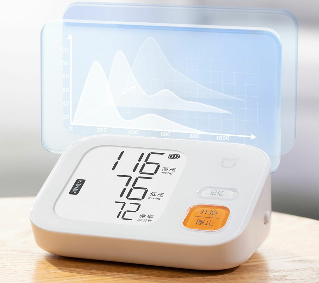 Přístroj umí uložit až 99 naměřených hodnot