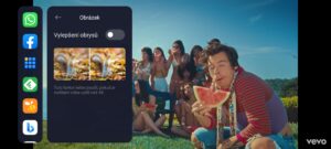 Funkce zdůraznění obrysů