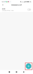 Klepněte na tlačítko plus