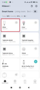 Otevřete příslušnou žárovku