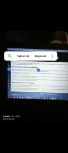 Rozpoznání textu ve fotce