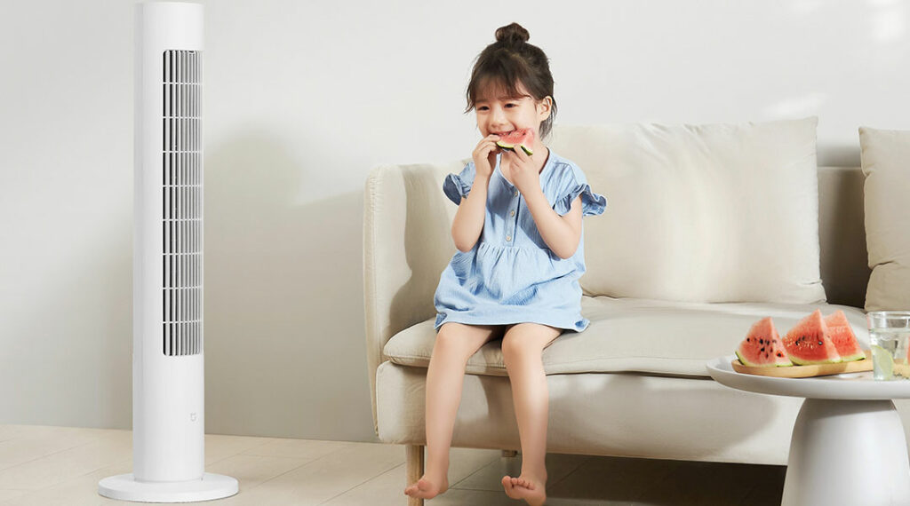 Sloupový ventilátor Xiaomi Mijia Smart DC Inverter Tower Fan 2