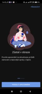 Prohlížeč Opera nabízí oznámení