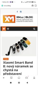 Tři webové prohlížeče - náš blog v Mi Prohlížeči