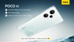 Design telefonu Poco F5