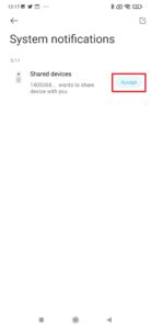 Klepněte na tlačítko Accept