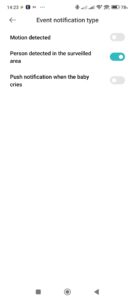 Nastavení notifikací