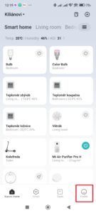 Přejděte do sekce Profile