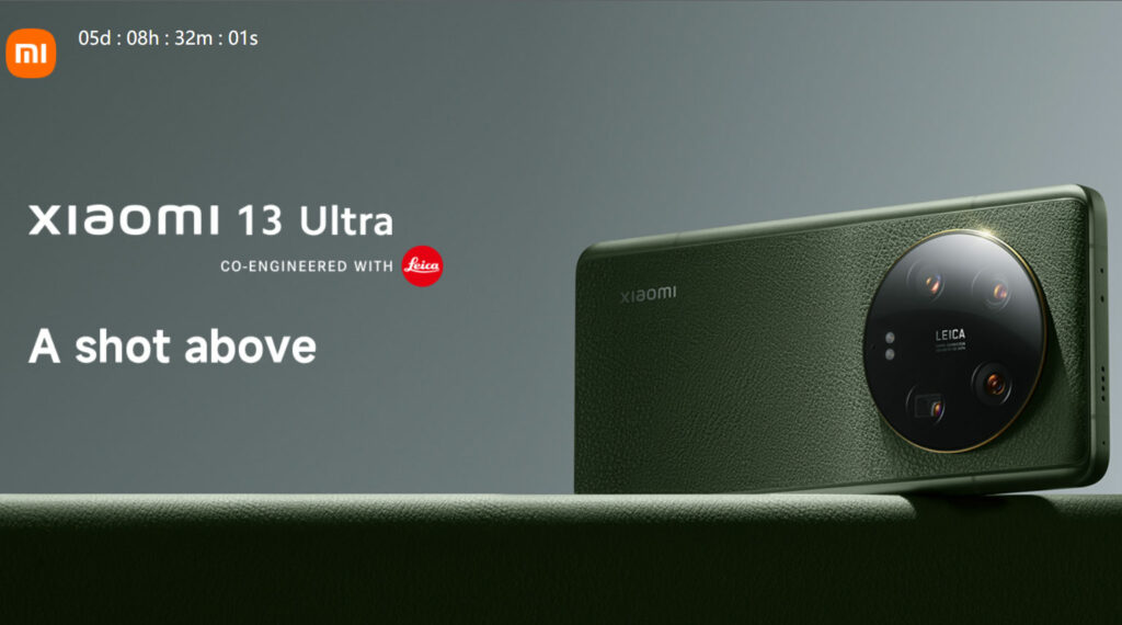 Fotomobil Xiaomi 13 Ultra bude ve středu 7.  června v 18:00 středoevropského letního času uveden na globální trh
