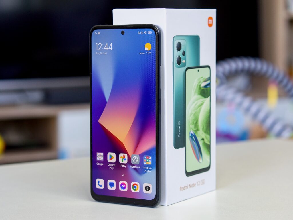 Redmi Note 12 5G přední strana