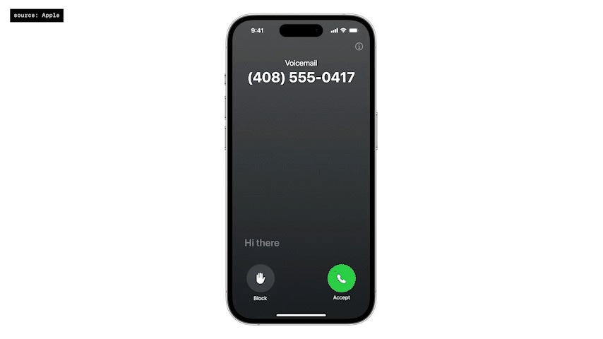 WWDC - Live Voicemail