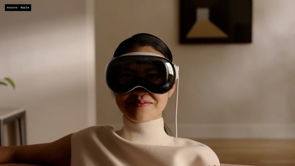 WWDC - Vision Pro oči
