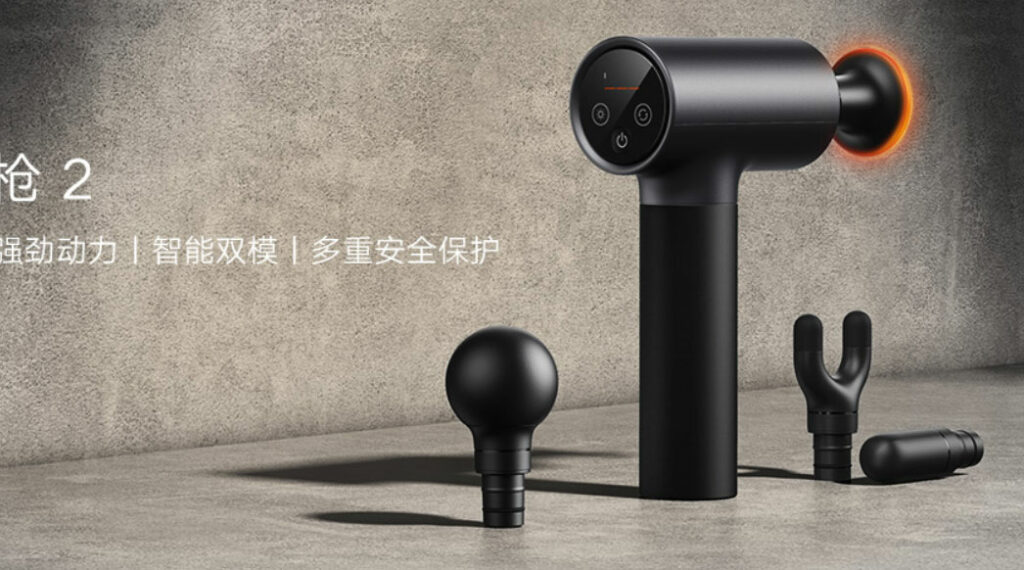 Nová masážní pistole Xiaomi uvolní svaly masírováním i teplem
