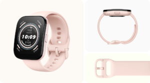 Hodinky v růžové barvě