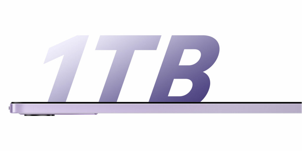 Podporuje paměťové karty s kapacitou až 1 TB