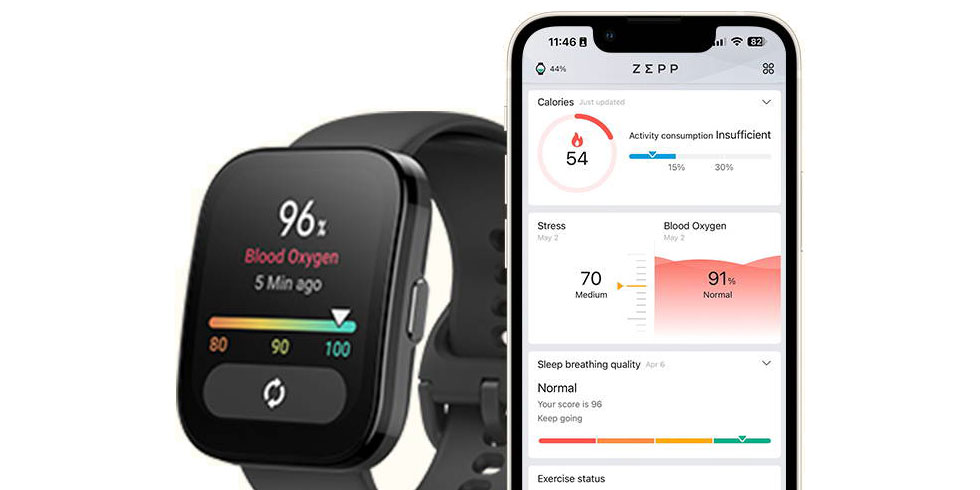 Propojení s aplikací Zepp