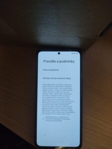 Úvodní nastavení systému Android 14