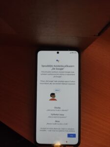 Úvodní nastavení systému Android 14