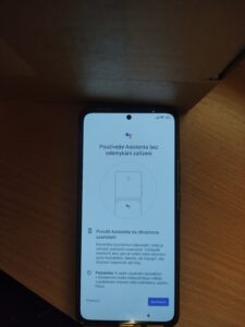 Úvodní nastavení systému Android 14