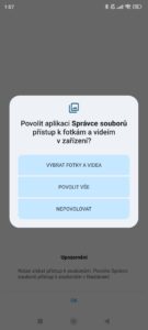 Zabezpečení sdílení souborů