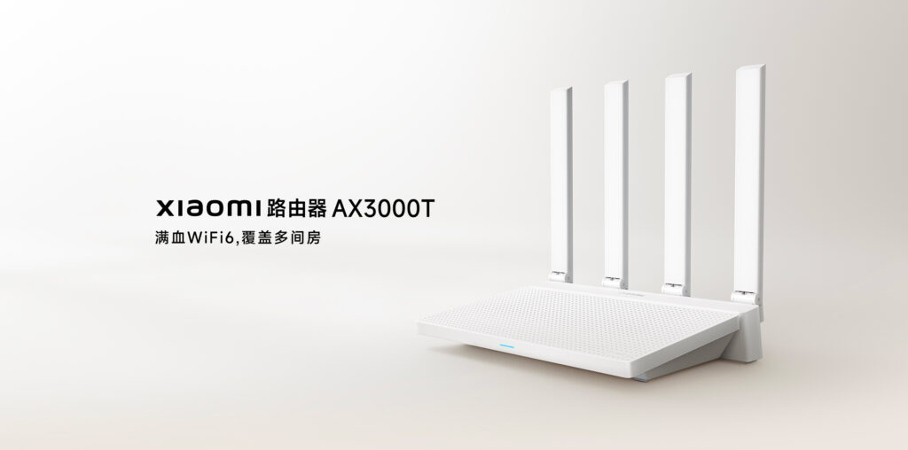 Nový Wi-Fi router Xiaomi Router AX3000T