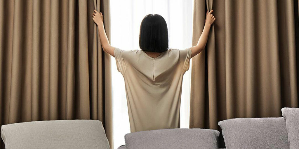 Chytré závěsy Xiaomi lze roztahovat i ručně