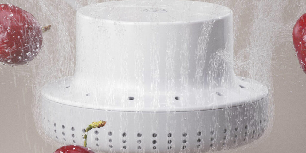 Je vybavena dvěma mycími hlavami