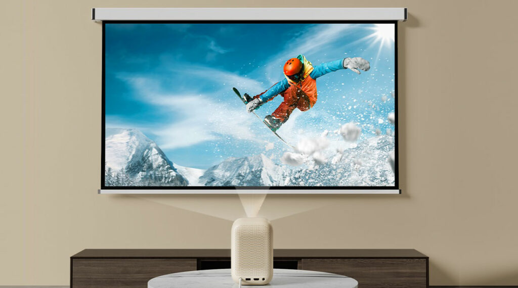 Přenosné projektory Redmi automaticky rozpoznají okraje plátna