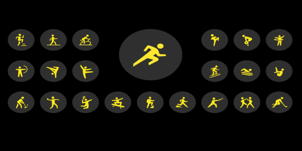 Více než 150 typů sportovních aktivit