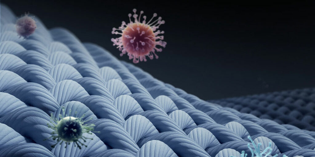 Dokáže zničit 99,999 % bakterií, 100 % roztočů a 99,999 % virů